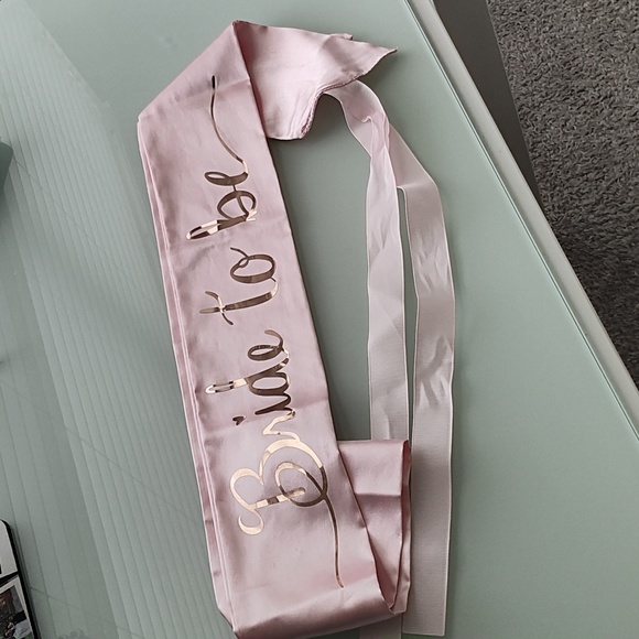 Bride sash "bride to be" - Picture 1 of 2